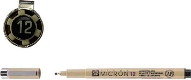 Productafbeelding Sakura Pigma Micron Fineliner 0,7 mm zwart (Zwart, 12 x)
