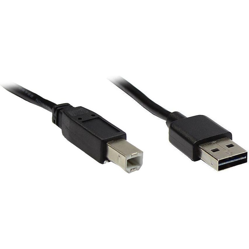 Good Connections Alcasa USB 2.0 A/B 1m (1 m, USB 2.0), USB Kabel
