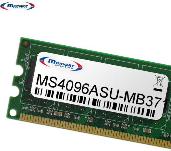 Produktbild Memorysolution Memory Solution MS4096ASU-MB371 4GB Speichermodul (Asus Z9PE-D8 WS, 1 x 4GB)