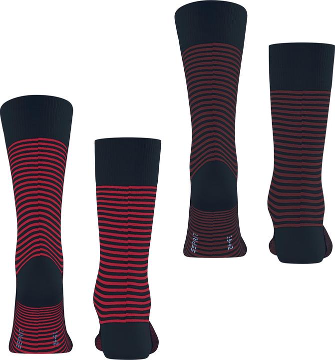 Produktbild Esprit Fine Line 2-Pack Baumwollsocken (2er Pack, 43 - 46)