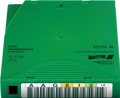 Produktbild HPE LTO 8 Tape Q2078AN (LTO-8 Ultrium, 12000 GB)