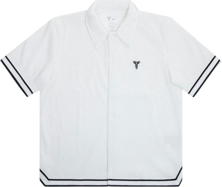 Image du produit Nike What The Kobe Pleated S/S Top White (M)