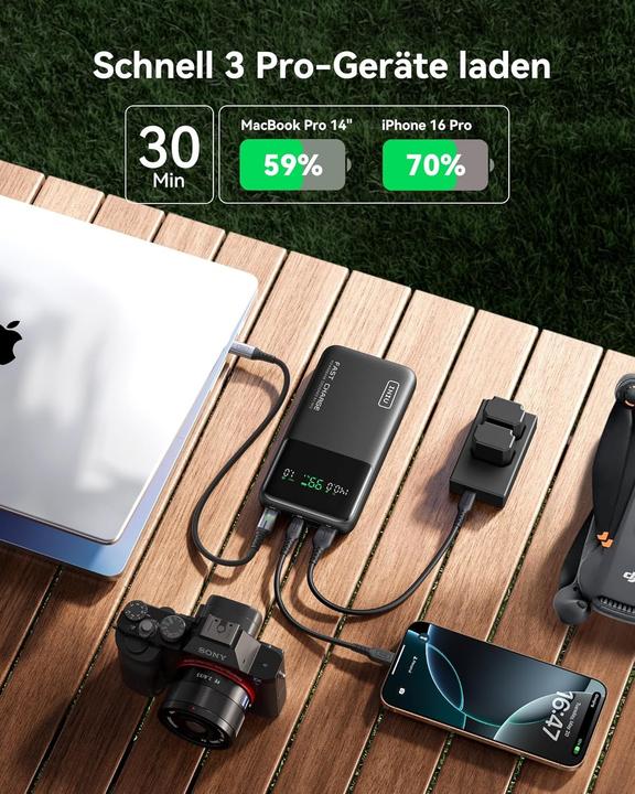 Actual product image INIU Power Bank (27000 mAh, 140 W, 99.90 Wh)