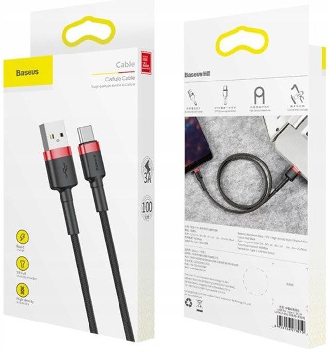 Produktbild Baseus USB A — USB C (1 m, USB 2.0)
