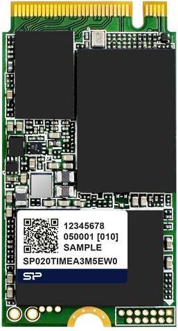 Actual product image Silicon Power Industrial SSD MEA3M0E M.2 2242 256GB PCIe 4.0 x4 / NVMe (256 GB, M.2 2242)