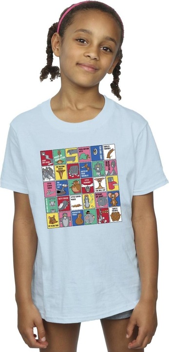 Produktbild Tom & Jerry Grid Squares TShirt Mädchen (140, 146)