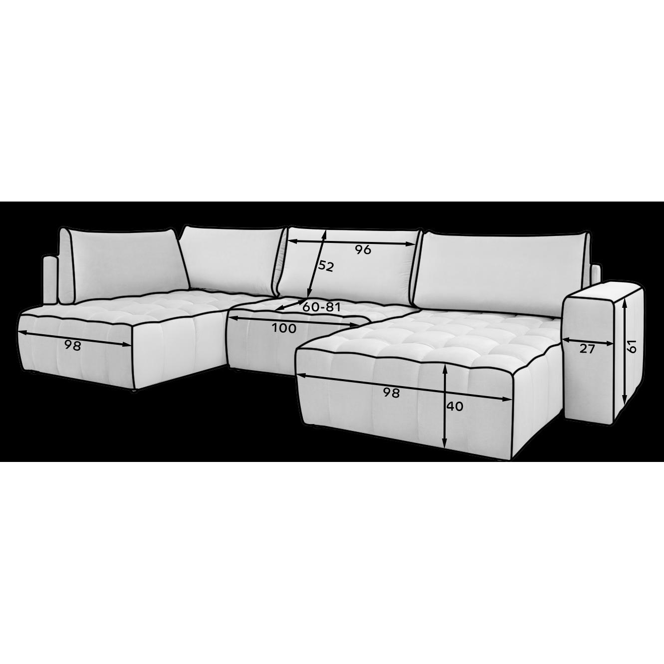 ELTAP, Sofa, Bonito (Wohnlandschaft, Bettsofa)