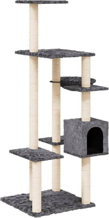 Produktbild vidaXL Kratzbaum (142 cm, Hellgrau)