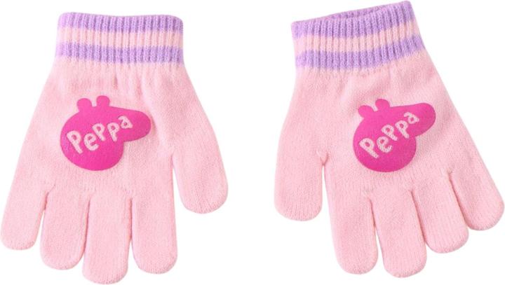 Actual product image Cerdá Peppa Pig winter set snood hat gloves