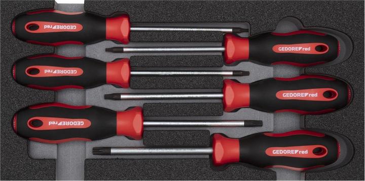 Actual product image Gedore Red red R22150015 Screwdriver set TX 2/6 CT module 6 pieces