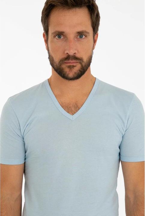 Produktbild Armor Lux T-Shirt mit V-Ausschnitt (M)