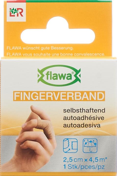 Immagine prodotto Flawa Benda per dita autoadesiva 2,5 cmx4,5 m color pelle (1 x)