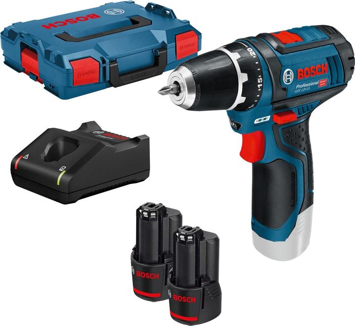 Bosch Professional GSR 12V-15 Professional (Rechargeable battery operated)