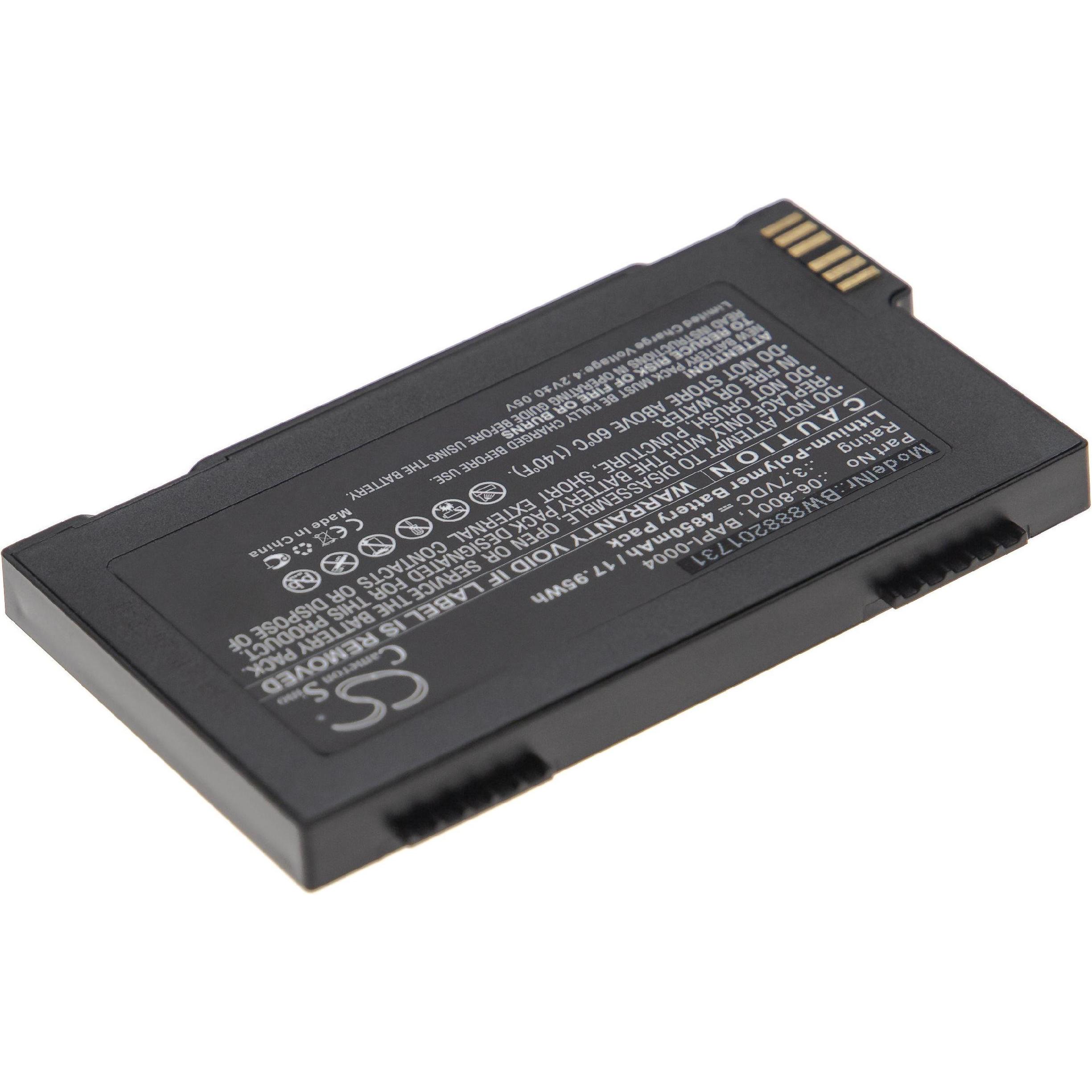 XCell Brailleorganizer-Akku als Ersatz für HumanWare 06-8001, BAPI-0004 - 4850mAh, 3,7V, Li-Polymer (3.70 V, 4850 mAh)