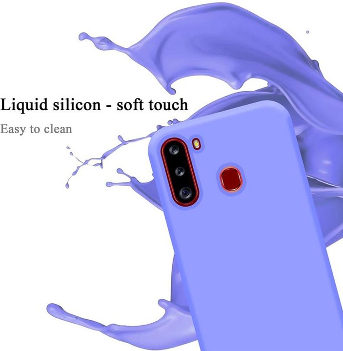 Produktbild Cadorabo TPU Liquid Silicone Case Cover (Samsung Galaxy A21)