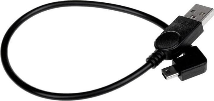 Produktbild Caruba USB 2.0 | A Stecker Mini Stecker gewinkelt (0.22 m, USB 2.0)