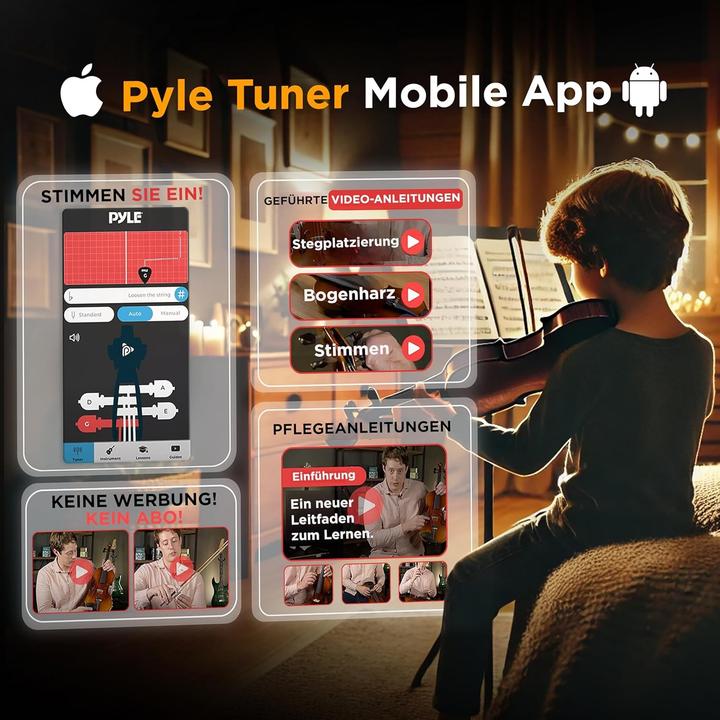 Produktbild Pyle Violino Elettrico Silenzioso (Geige, 4/4)