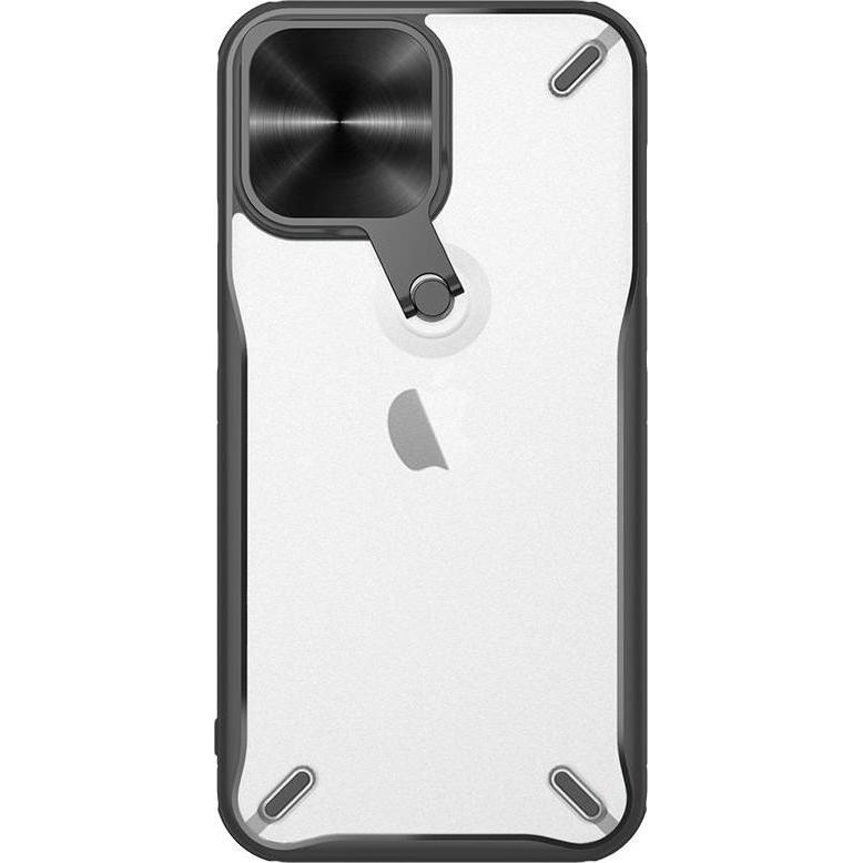 Nillkin Cyclops Series Kickstand Hülle (Apple iPhone 13 Pro), Smartphone Hülle, Schwarz