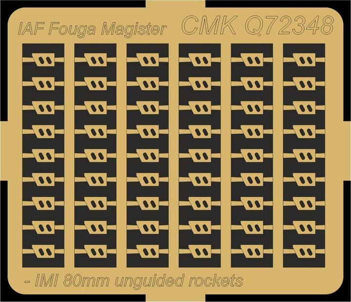 Actual product image CMK IAF Fouga Magister (a.othed planes)-IMI 80mm unguided rockets