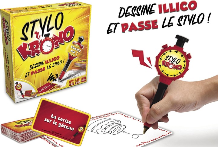 Actual product image Goliath Toys Stylo Chrono (French)