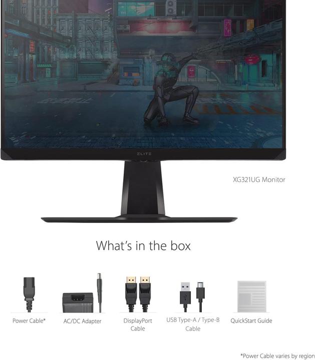 Image du produit Viewsonic Elite XG321UG (3840 x 2160 pixels, 32")