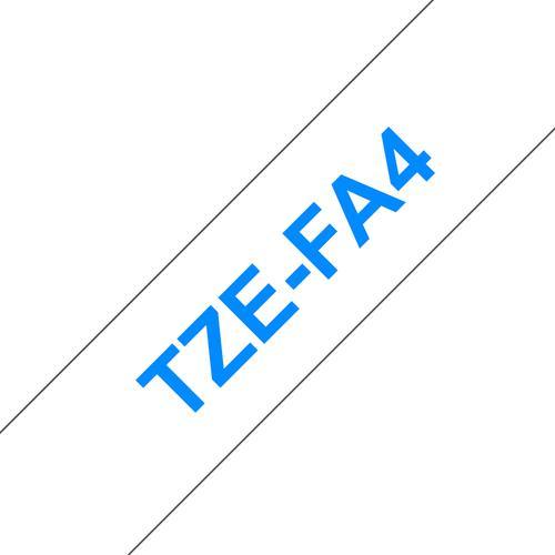 Produktbild Brother TZeFA4 (2.30 cm, Blau)