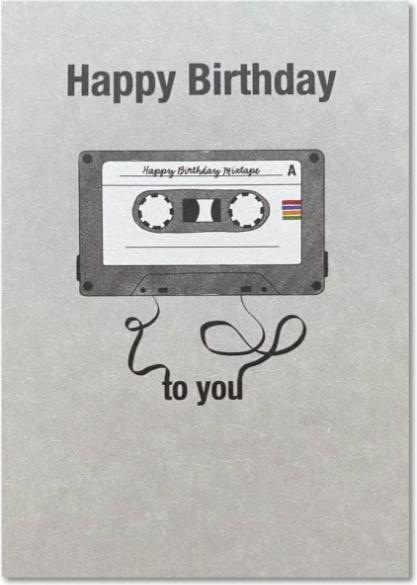 Image du produit Keitcards Carte postale Joyeux anniversaire à vous
