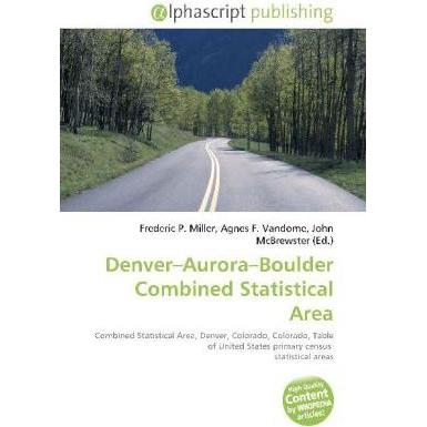 Denver Aurora Boulder Combined Statistical Area, Fachbücher