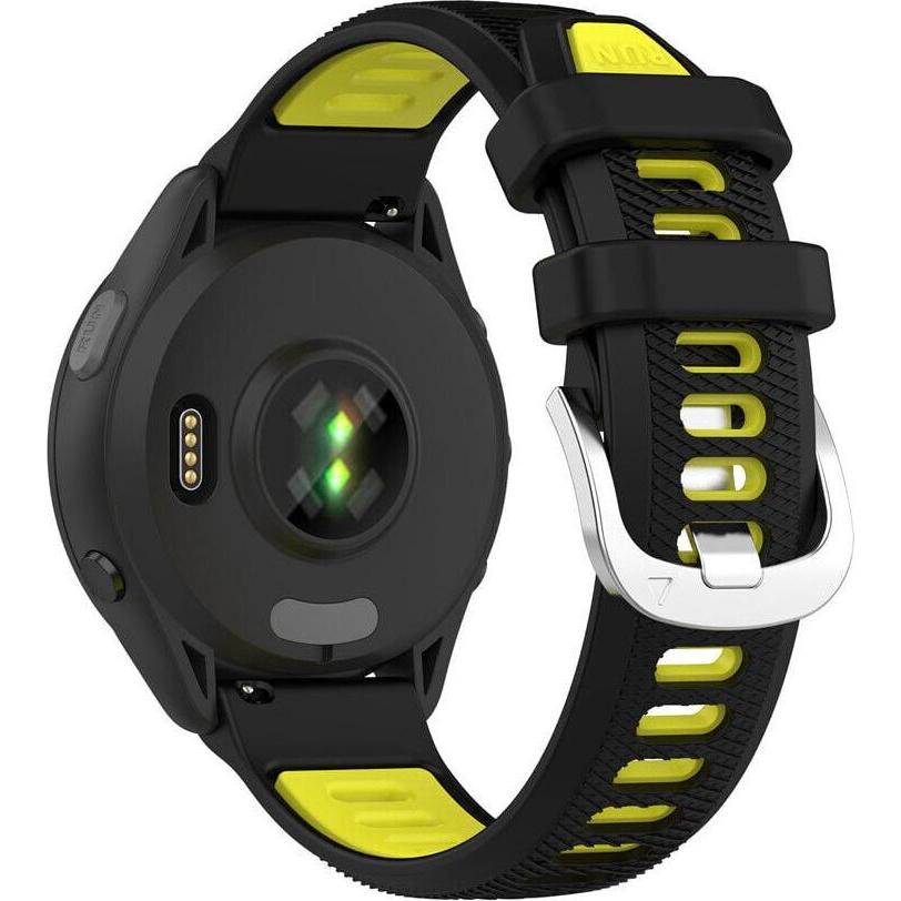 Thumbnail - Strap-it Sport Schnallenarmband (Silikon), Uhrenarmband, Schwarz