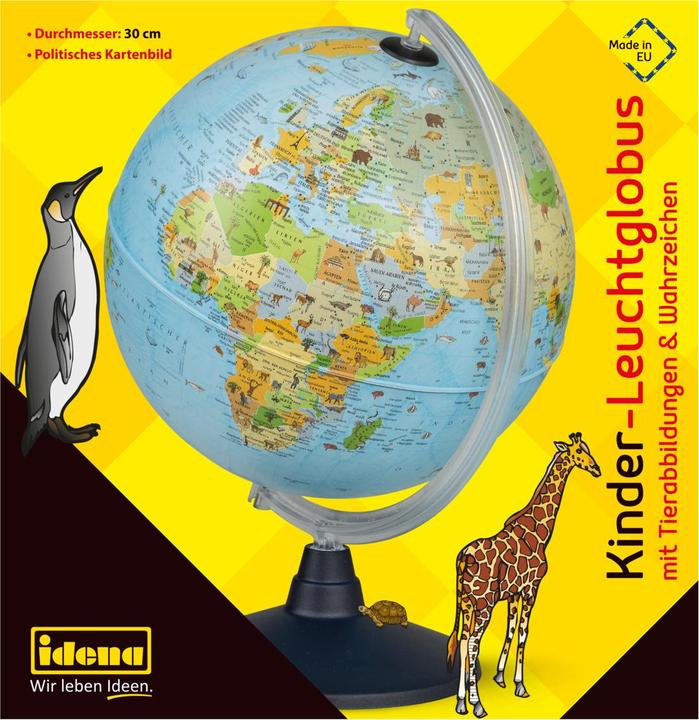 Actual product image Idena Illuminated globe (30 cm)