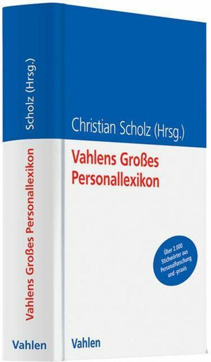 Produktbild Vahlens grosses Peronallexikon (Deutsch, Christian Scholz, 2010)