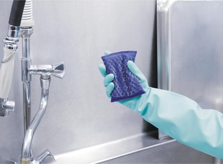 Produktbild Spontex Scheuerschwamm Superinox Pad Edelstahl 5St. (5 Stk.)