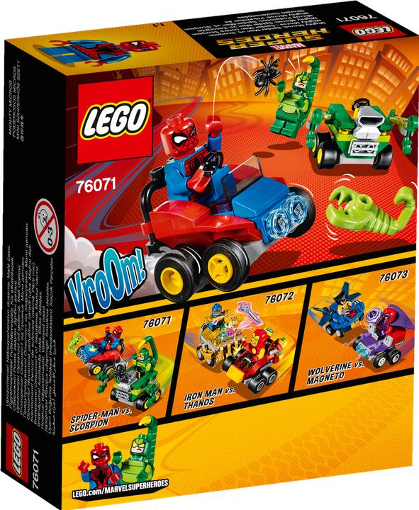 Immagine prodotto LEGO Mighty Micros: Spider-Man contro Scorpion (76071, LEGO Marvel)