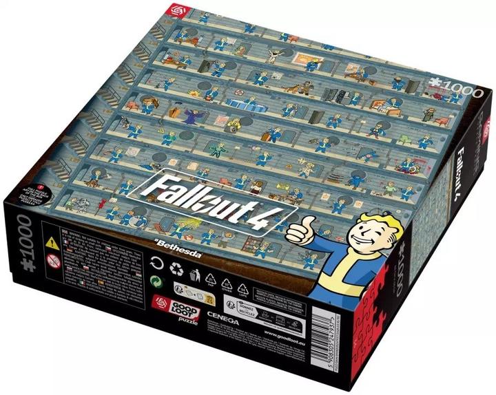 Actual product image Good Loot Puzzle Gaming Puzzle: Fallout 4 Perk Poster 1000 elementów (1000 pieces)