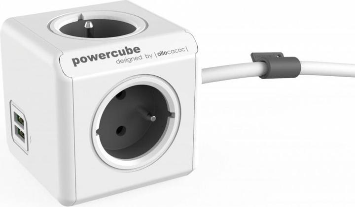 Produktbild Allocacoc PowerCube Extended USB E(FR) (4 x, CEE 7/5, 1.50 m)