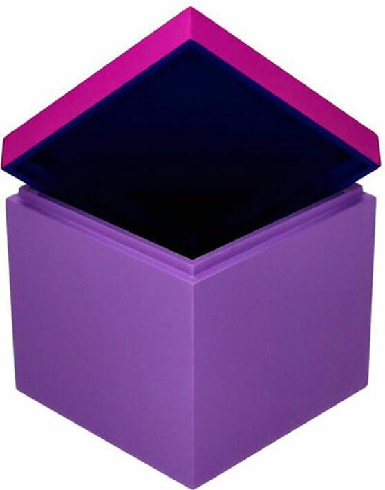 Actual product image Giftcompany Neo S, Dunkelblau / Neon Lila (13 cm)