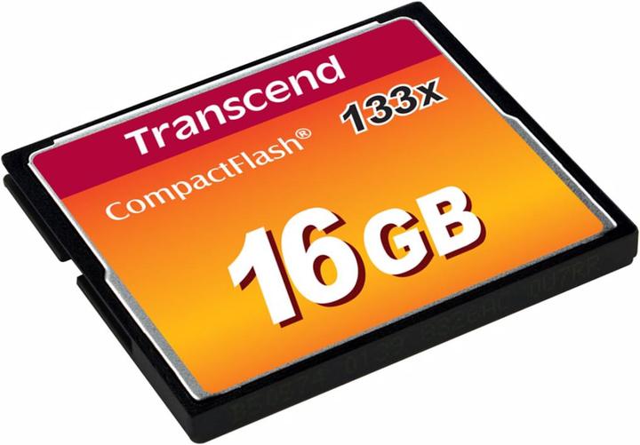 Actual product image Transcend CompactFlash Ultra Speed Card (16 GB, CF)