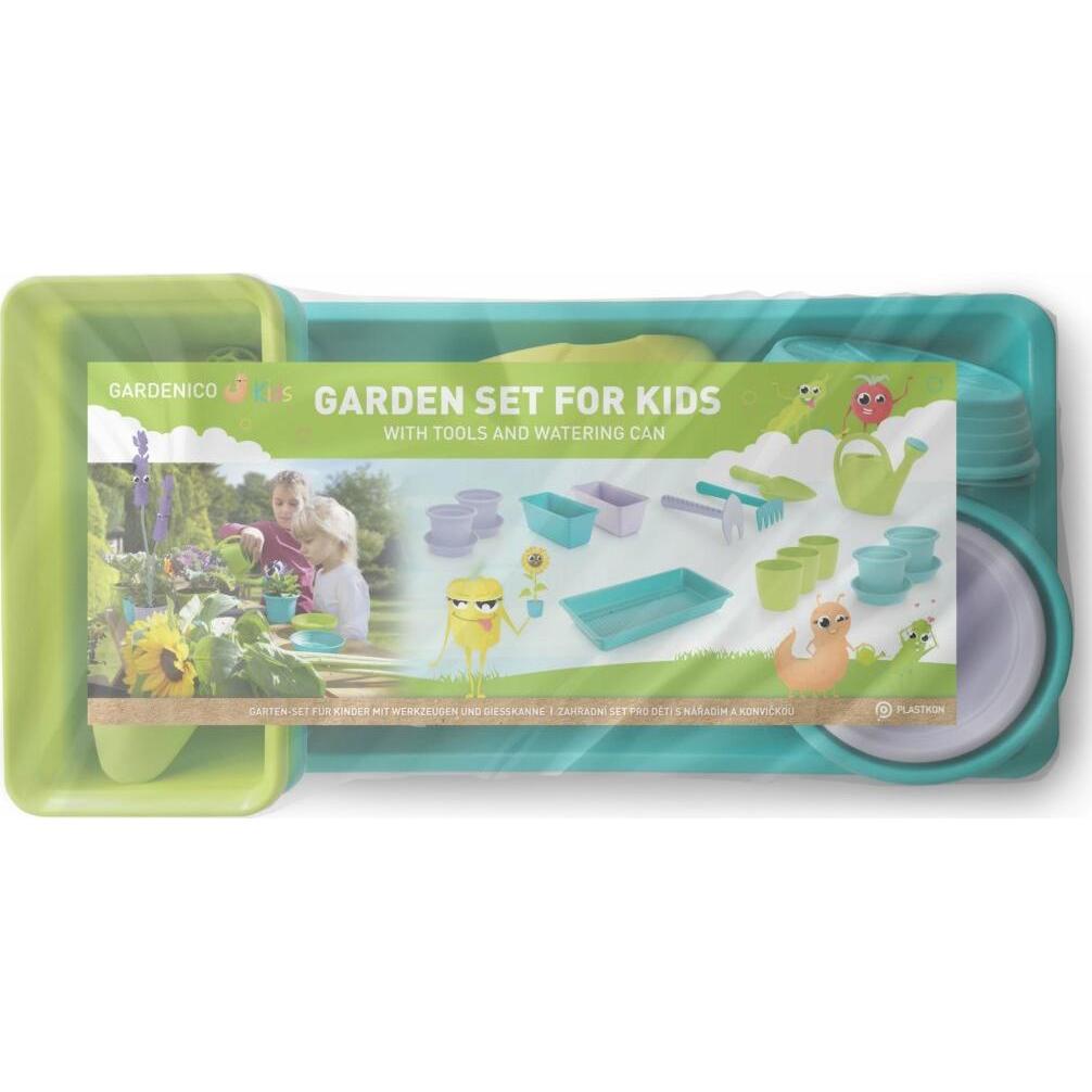 Thumbnail - Gardenico, Gartenhandwerkzeug, Kinder-Pflanzset mittel