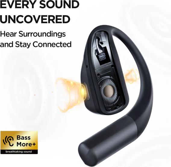 Actual product image 1More Open Earbuds S70 (White) (ANC, Wireless)