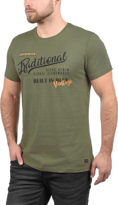 Immagine prodotto Blend Doppler Magliette T-Shirt A Maniche Corte Con Stampa Da Uomo Con Girocollo Taschino In Cotone (S)