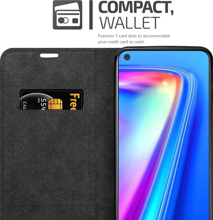 Produktbild Cadorabo Book Invisible Magnet Cover (Realme 7)