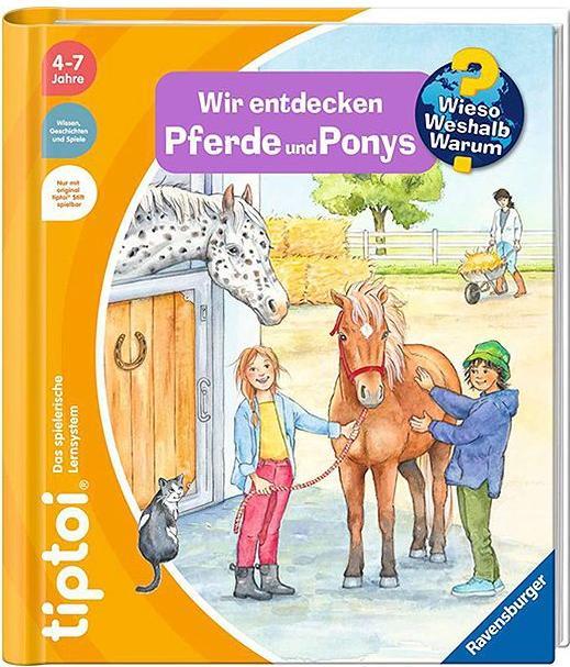 Produktbild tiptoi Pferde und Ponys (Deutsch, Melanie Brockamp, Susanne Gernhäuser, 2022)