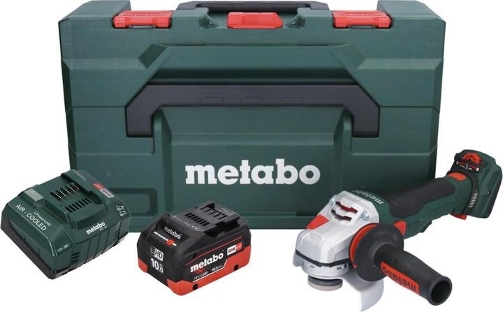 Produktbild Metabo WVB 18 LTX BL 15-125 Quick Akku Winkelschleifer 18 V 125 mm Brushless + 1x Akku 10,0 Ah + (125 mm)