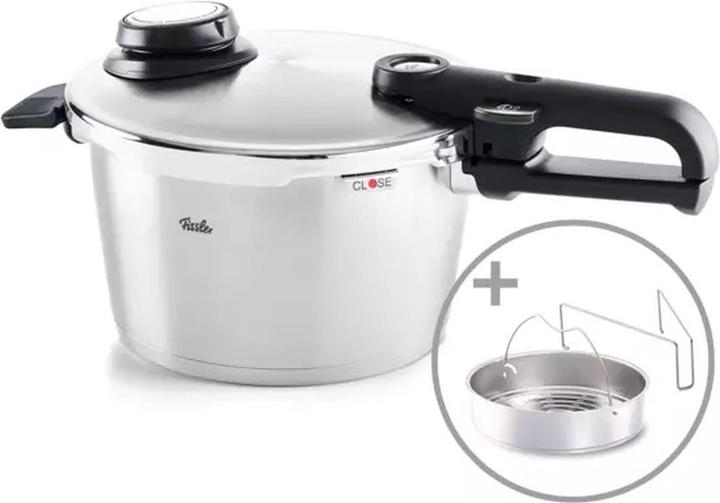 Produktbild Fissler Premium Schnellkochtopf (26 cm, Dampfkochtopf, Edelstahl)