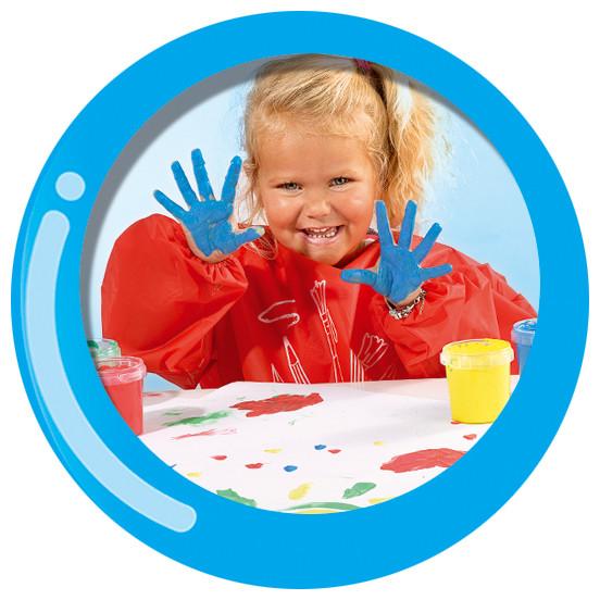 Produktbild Ses meinen ersten Finger malen (Yellow, Blue, Green, Red, 600 ml)