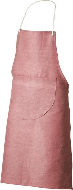 Asatex Canvas apron, red-brown