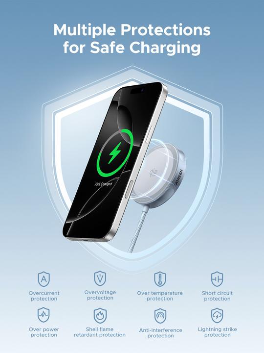 Produktbild Ugreen Magnetic Wireless Charger (25 W)