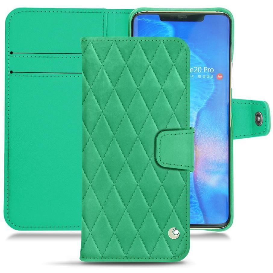 Thumbnail - Noreve Lederschutzhülle Wallet (Huawei Mate 20 Pro), Smartphone Hülle, Grün