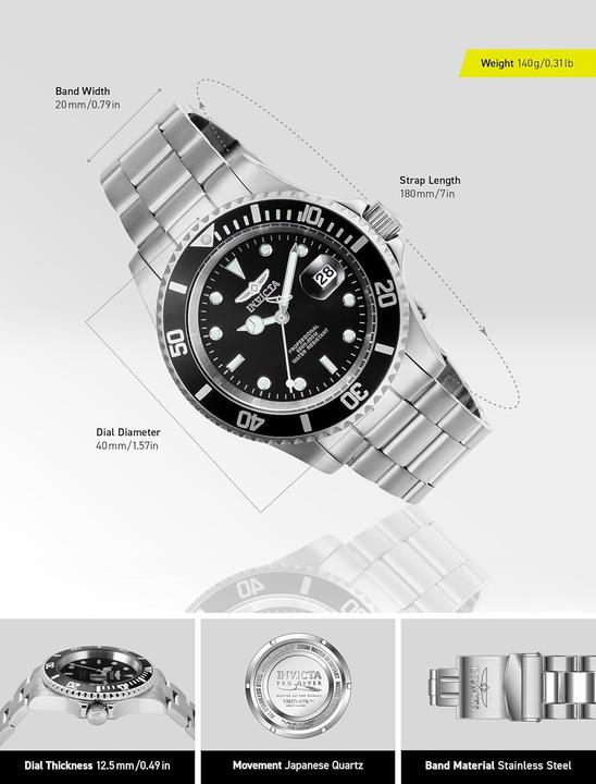 Image du produit Invicta - Pro Diver Quartz 26970 (40 mm)