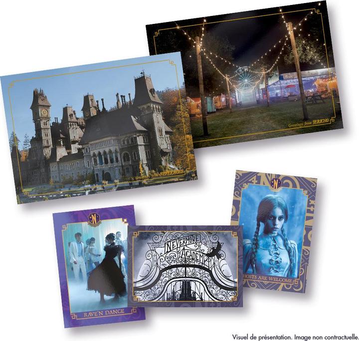 Actual product image Panini Wednesday Gift Set Nevermore Welcome Kit *English Version* (English)
